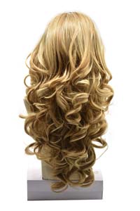 Synthetic wig pictures with hair color NW90 LENGHT 50 CM HAIRS WAVED