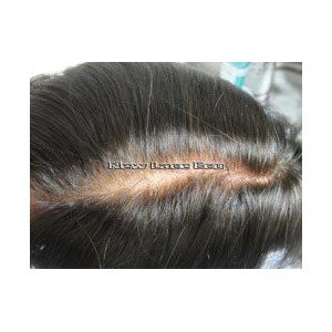 Partial Male Stock hairsystem in French Lace (European Hair)