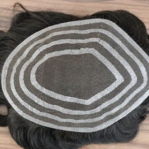 Hairsystem Lace With PU Lines