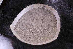 Partial Female Hairsystem with Stripe