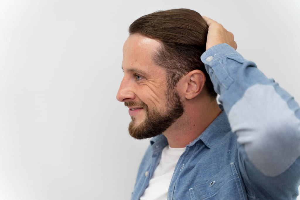 wigs natural hair price man